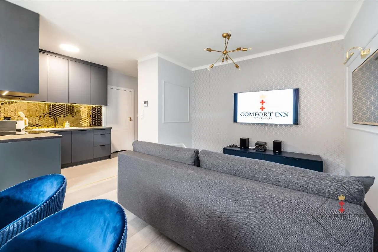 Comfort Inn Apartments - Gdansk,Angielska Grobla Poland