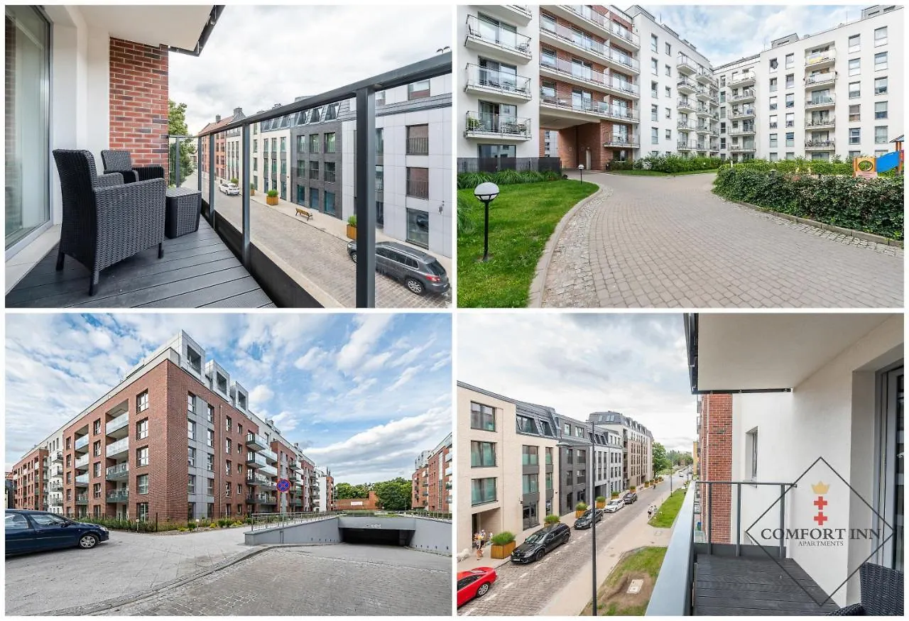 Comfort Inn Apartments - Gdansk,Angielska Grobla Poland